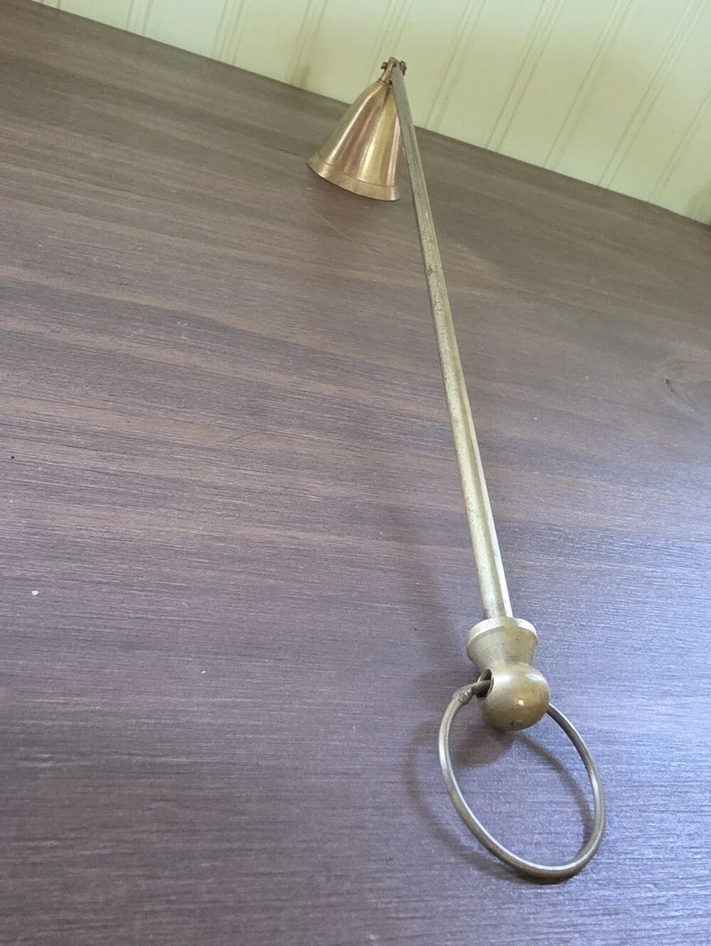 Vintage Brass Candle Snuffer